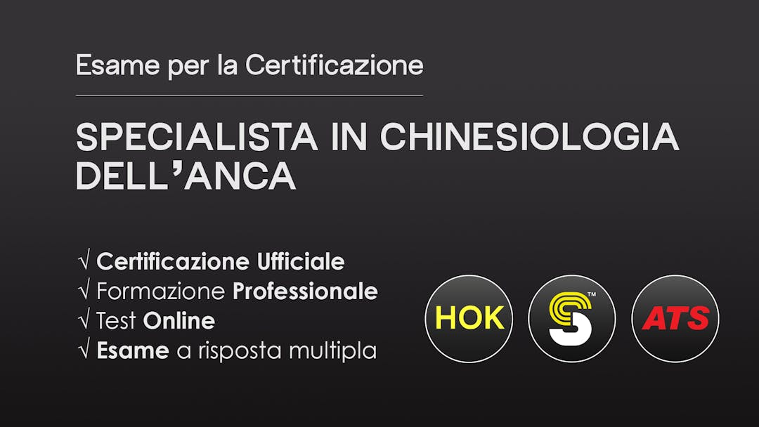 Certificazione Specialista in Chinesiologia - ANCA